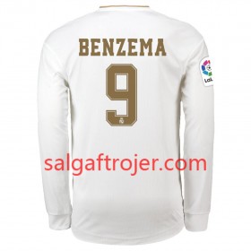 Real Madrid Fodboldtrøjer Karim Benzema 9 Hjemmebanesæt 2019/20 Langærmet